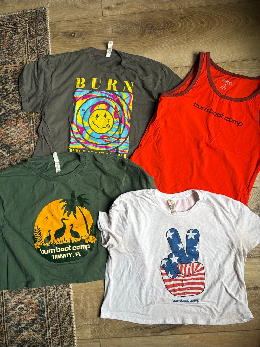 Burn Boot Camp shirts Bundle